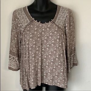 Anthropologie Patterned Top‎